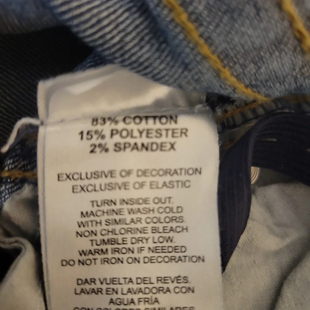 Kid Size Girl‎ True Religion Jeans Size 5/6 Adjustable Waist Straight Leg